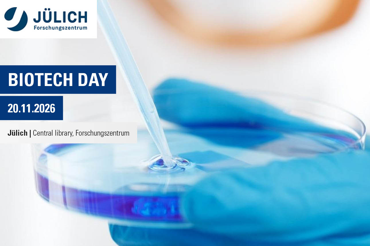 Dzień Biotechnologii w Jülich 2026